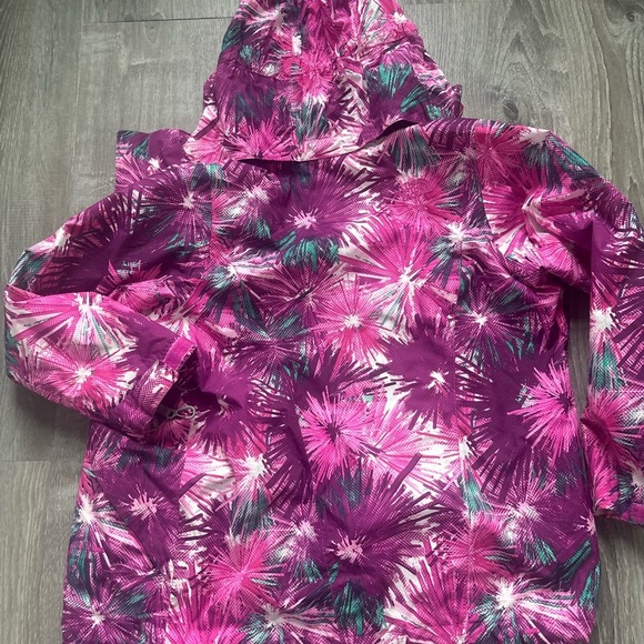 Northface girls raincoat size large 14/16 - Picture 3 of 4